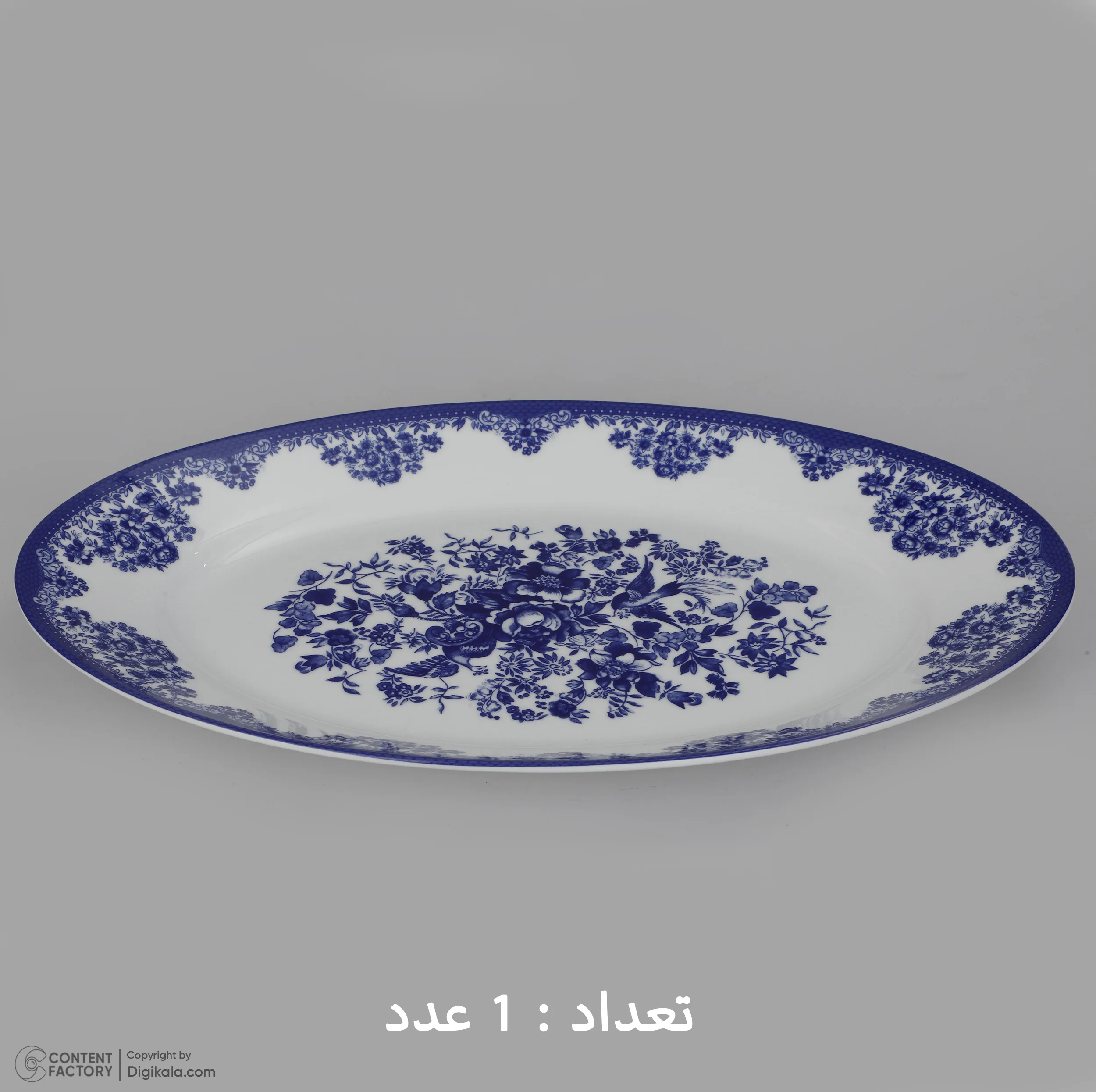 سرویس غذاخوری 28 پارچه 6 نفر چینی زرین ایران مدل ایتالیا اف فلورانس درجه عالی