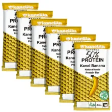 پروتئین بار گیاهی کنل موز کنلیتا – 45 گرم بسته 6 عددی
