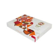 گز 38 درصد لقمه مغز پسته زعفرانی گز کرمانی - 450 گرم
