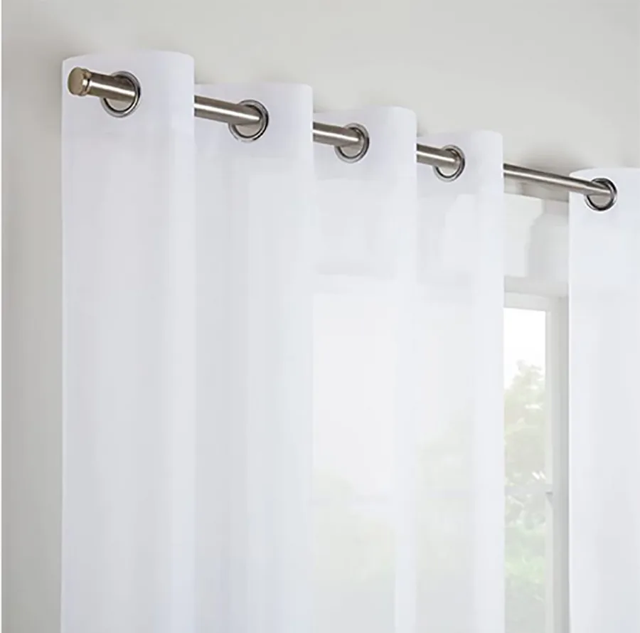 پرده نوین دکور سیلوانا مدل حریر ساده NY14 سایز 280x140 سانتیمتر