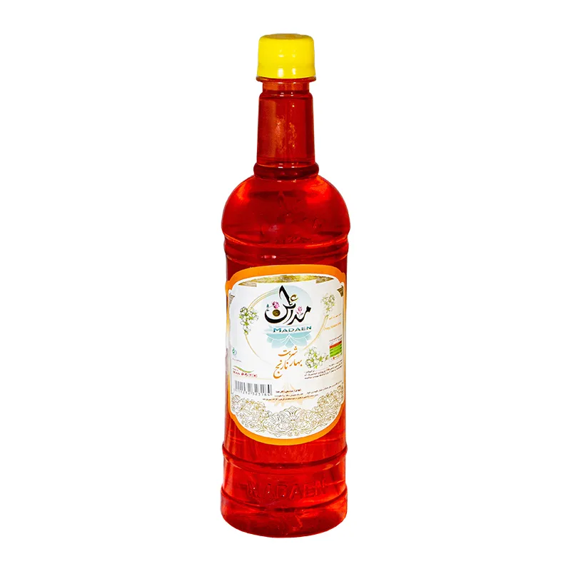 شربت بهارنارنج کاشان مدائن - 970 گرم مجموعه 2 عددی