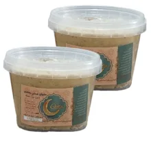 حلوای سنتی بزرک سیاه رمضان – 490 گرم بسته 2 عددی