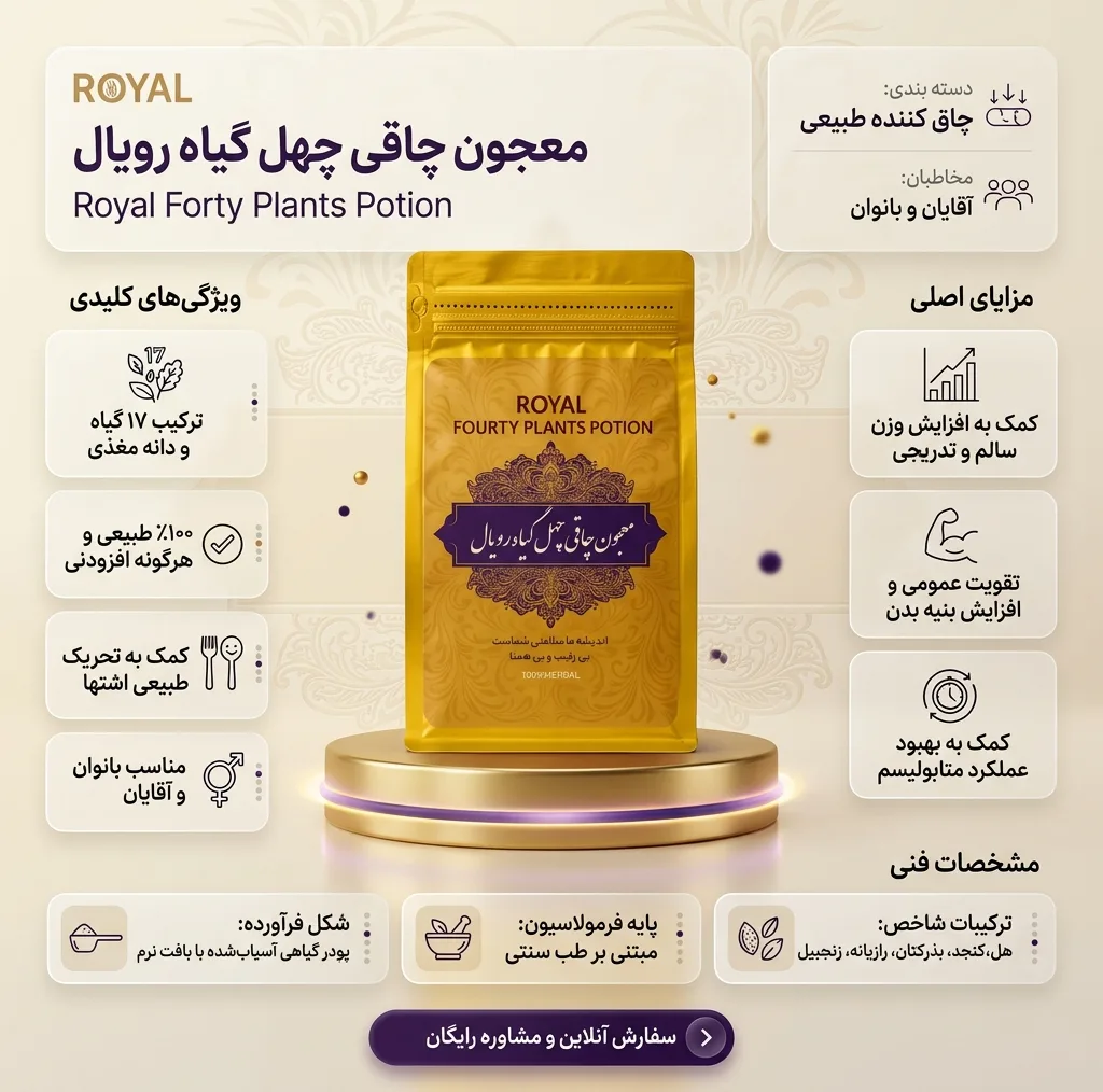 معجون چاقی رویال - 300 گرم