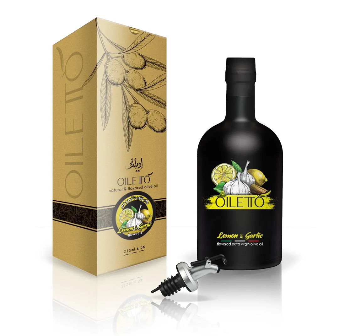 روغن زیتون با بو فرابکر، کلاسیک، فلفل قرمز، آویشن، گلپر، مخلوط سبزیجات، ریحان، سیر و لیمو، سیر اویلتو - 215 میلی لیتر بسته 8 عددی
