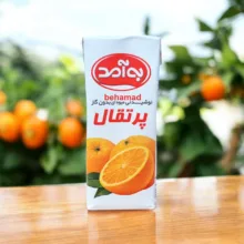 آبمیوه پرتقال به آمد - 200 میلی لیتر بسته 36 عددی