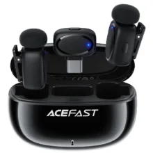 ست میکروفن بی سیم ایس فست مدل R2 با درگاه اتصال Type C