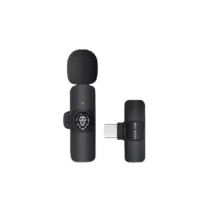 میکروفن بی سیم گرین لاین مدل GNSOLOWMICBK با درگاه اتصال USB-C
