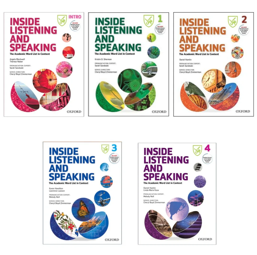 کتاب Inside Listening and Speaking اثر Karen Hamilton انتشارات جنگل 5 جلدی