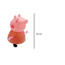 فیگور طرح پپاپیگ مدل Happy pig کد 100 مجموعه 4 عددی