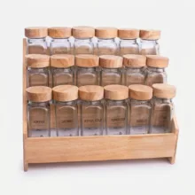جای ادویه 18 پارچه مدل مک کارتی RM1432 به همراه استند