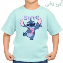 تی‌شرت آستین کوتاه بچگانه مدل استیچ  کد p7