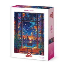 پازل 1000 تکه آرت پازل مدل Dream Window كد 41031 مناسب نوجوان و بزرگسال