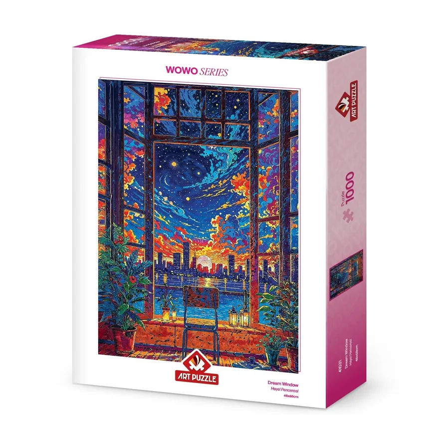 پازل 1000 تکه آرت پازل مدل Dream Window كد 41031 مناسب نوجوان و بزرگسال
