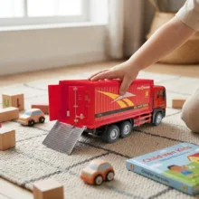 ماشین بازی مدل آتشنشانی قدرتی فلزی کد DIE-CAST2025