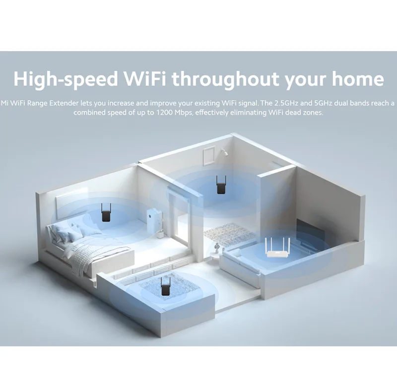 تقویت کننده WiFi شیائومی مدل RC04
