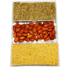 سوهان عسلی مغز بادام و کنجد - 500 گرم