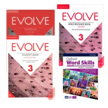 کتاب Evolve 3 و Oxford Word Skills Intermediate 2nd اثر جمعی از نویسندگان انتشارات دانشگاه کمبریج 4 جلدی