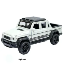 ماشین بازی فلزی آفرود بنز AMG با قابلیت حرکت عقبکش، در و صندوق بازشو، شبیه‌سازی دقیق مدل واقعی و کیفیت ساخت بالا