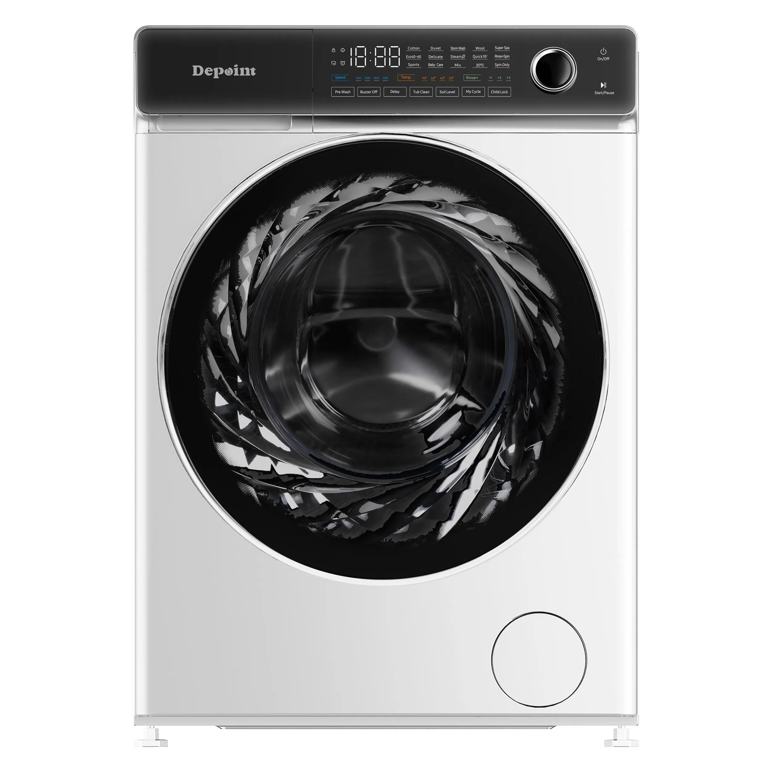 ماشین لباسشویی 9 کیلوگرم اتوماتیک دیپوینت مدل WMFW0901