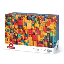 پازل 1000 تکه آرت پازل مدل Crazy Cubes كد 41037 مناسب نوجوان و بزرگسال