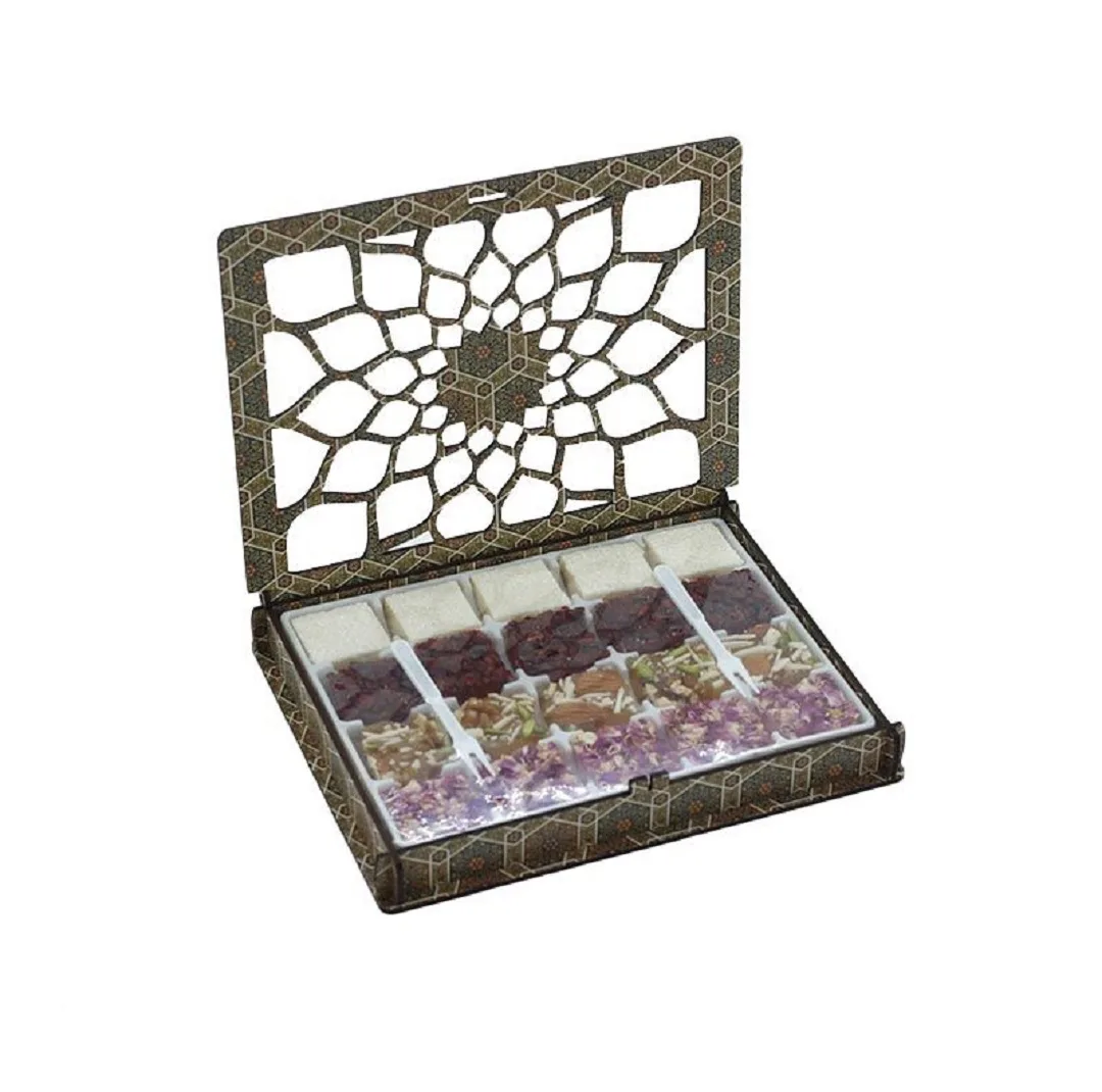 مسقطی ترکیبی چوبی آلبومی ترنج - 360 گرم