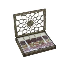 مسقطی ترکیبی آلبومی حلوا مسقطی لاری ترنج - 360 گرم مجموعه 2 عددی