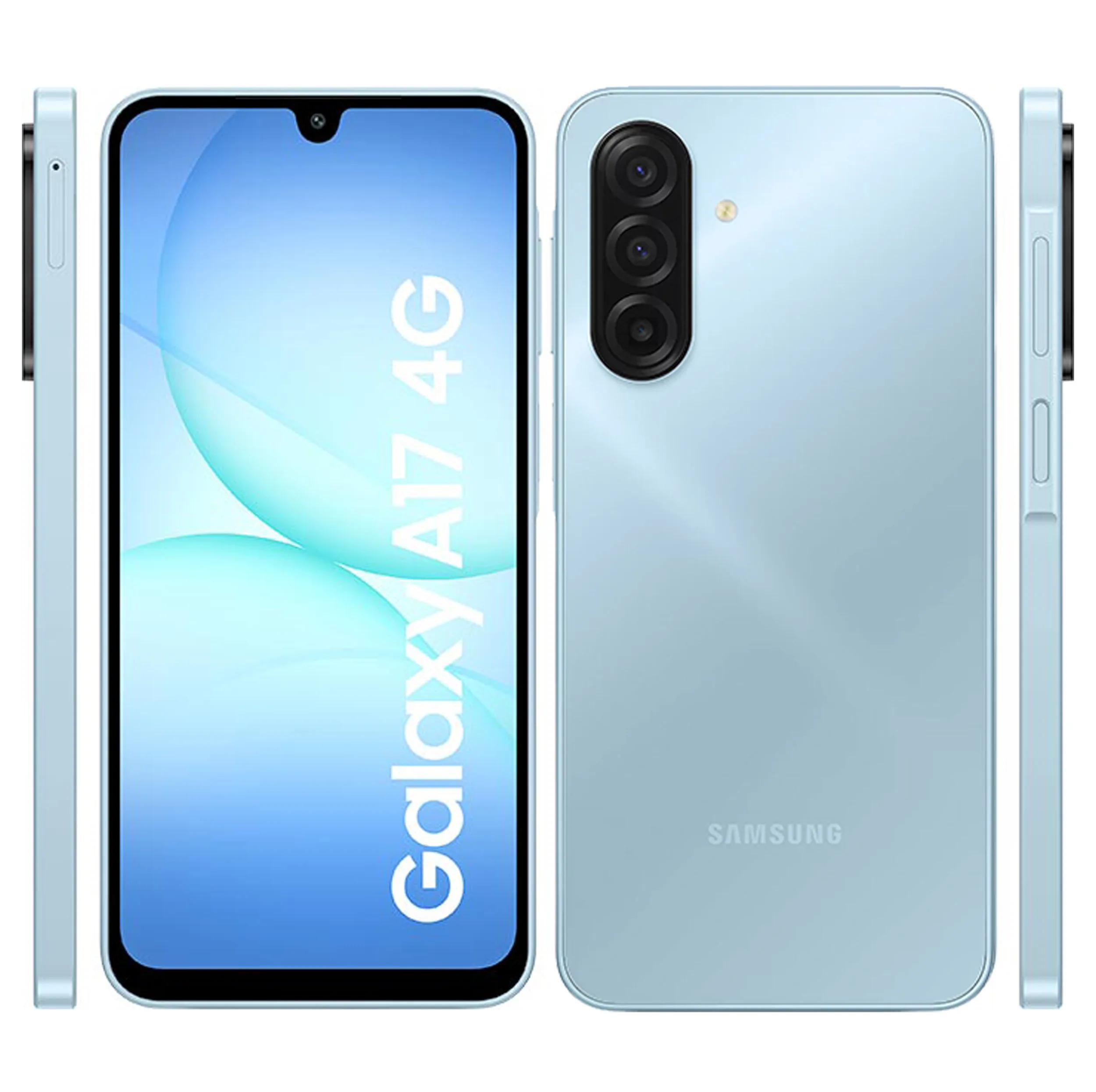 گوشی موبایل سامسونگ مدل Galaxy A17 4G دو سیم کارت ظرفیت 128 گیگابایت و رم 4 گیگابایت - به همراه شارژر 25 وات سامسونگ