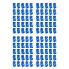 سوکت شبکه Cat6 مدل BRJ45 بسته 100 عددی
