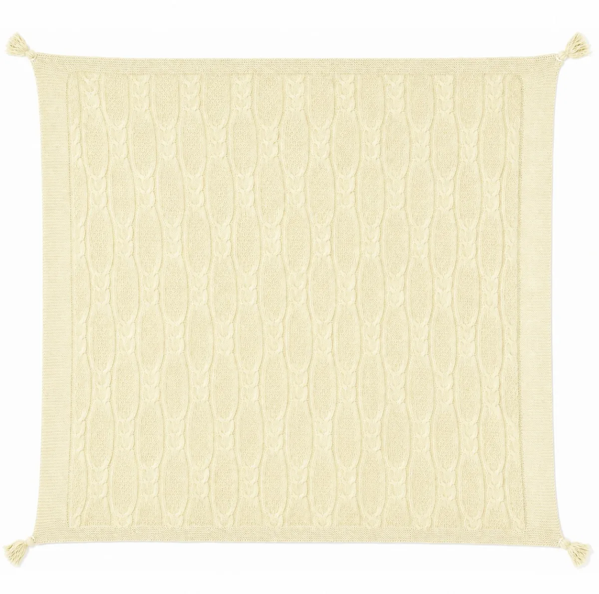 حوله دورپیچ نوزاد مدل tissue سایز 100x100 سانتی‌متر