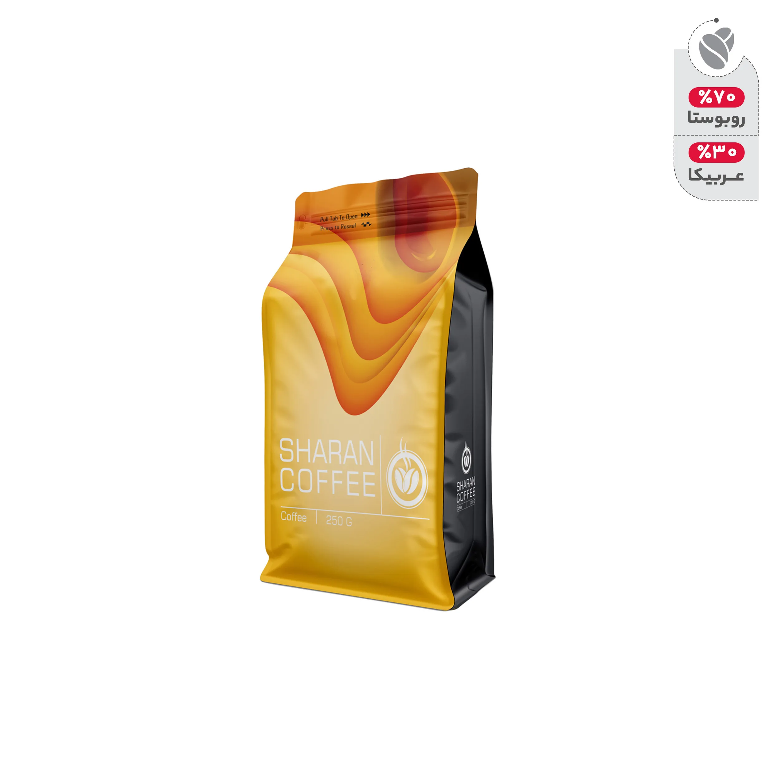 دانه قهوه میکس ایگل شاران - 250 گرم