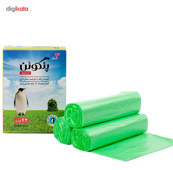 کیسه زباله پنگوئن رول 42 عددی