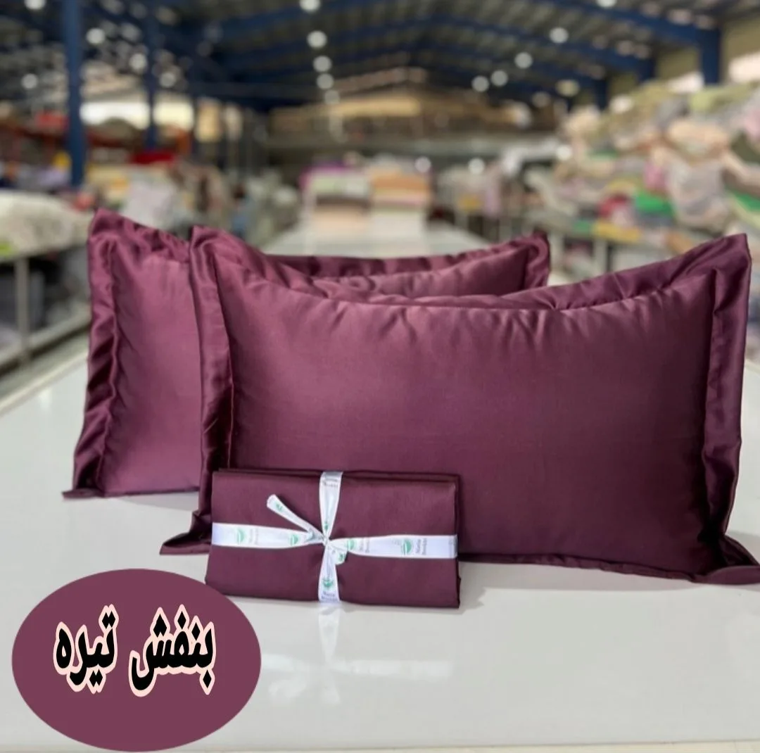 رو بالشی مدل ساتن قابدار سایز 60*80 سانتی متر