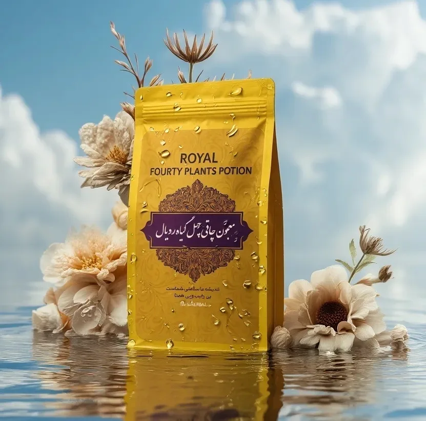 معجون چاقی چهل گیاه رویال - 300 گرم