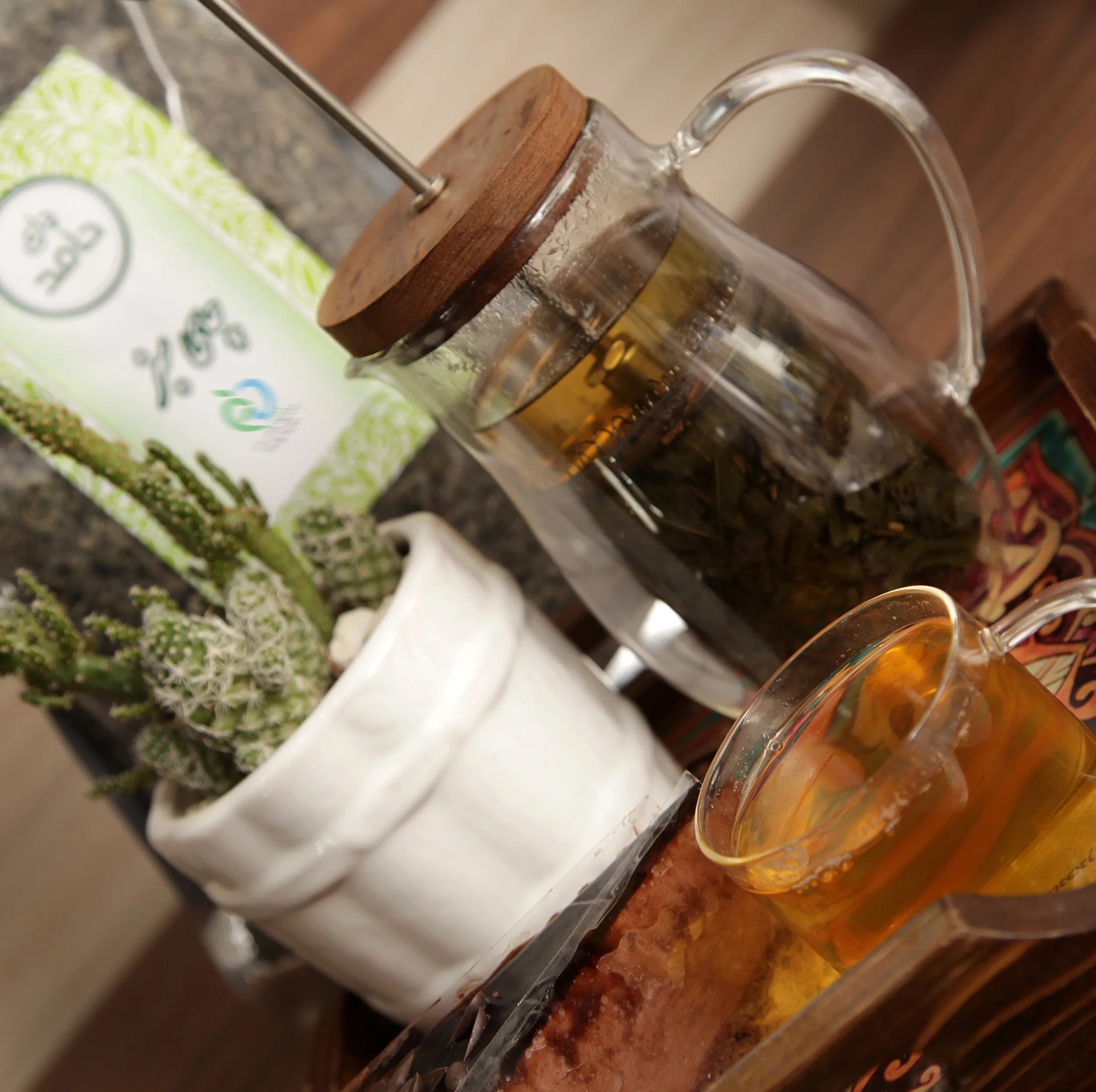 چای سبز خالص چای حامد - 1 کیلوگرم
