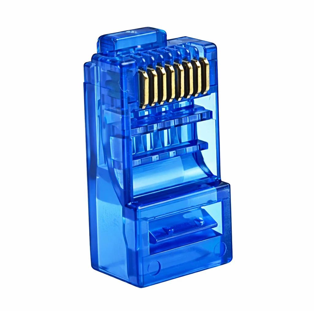 سوکت شبکه Cat6 مدل BRJ45 بسته 100 عددی