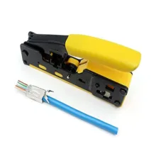 آچار سوکت زن شبکه مدل OPEN END-CAT7 به همراه تیغ بسته 3عددی