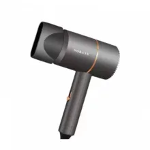 سشوار مسافرتی 1200 وات سوکانی مدل SK-2202، موتور AC، وزن 495 گرم، دارای سری متمرکز‌کننده باریک با ویژگی صاف‌کنندگی، حجم‌دهندگی، با قابلیت تنظیم دما