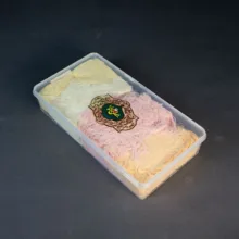 پشمک چهار طعم سنتی علی بابا بلداجی - 500 گرم مجموعه 2 عددی