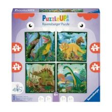 پازل راونزبرگر مدل Dinosaurs کد 12004003 مجموعه 4 عددی مناسب برای 4 سال به بالا