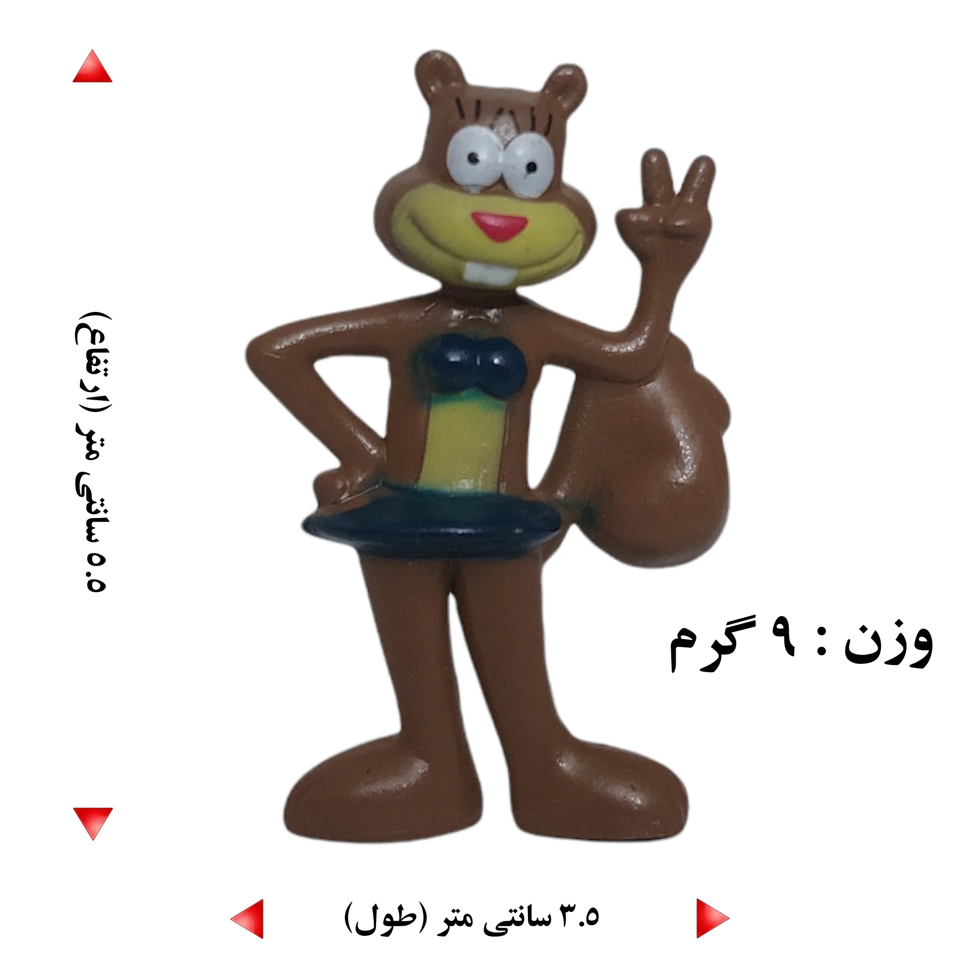 فیگور مدل باب اسفنجی کد 8-2BAB مجموعه 8 عددی