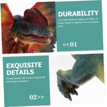 اکشن فیگور مدل دایناسور فک متحرک طرح Dilophosaurus