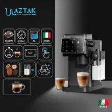 اسپرسو ساز 1000 میلی‌لیتر آزتک مدل  A_8103
