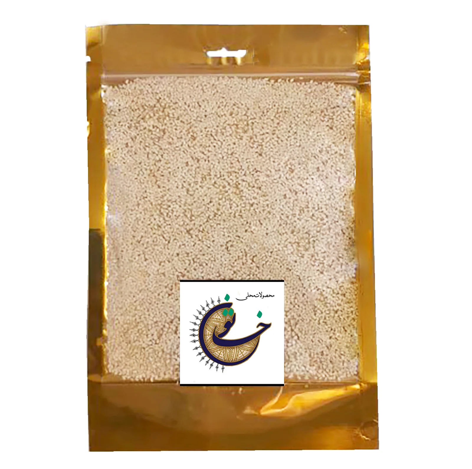 کنجد سفید پاک شده محلی خاتون - 500 گرم