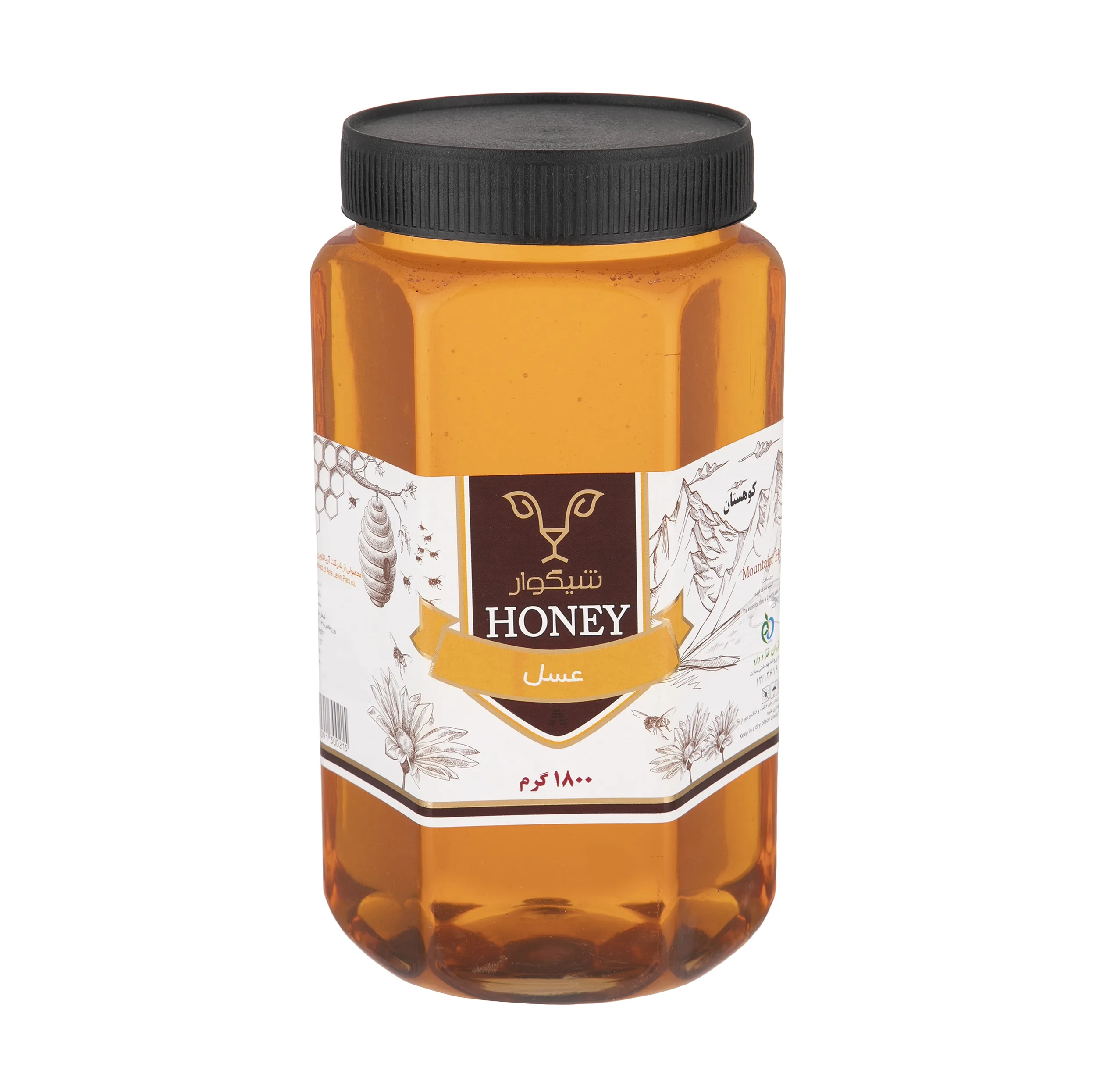 عسل کوهستان شیگوار - 1.8 کیلوگرم