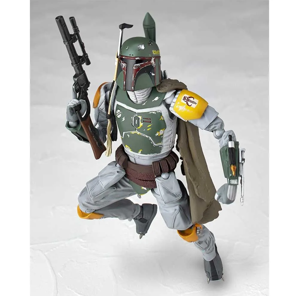اکشن فیگور مدل بابو فت استاروارز مندلوریت طرح Star Wars Boba Fett Kaiyodo