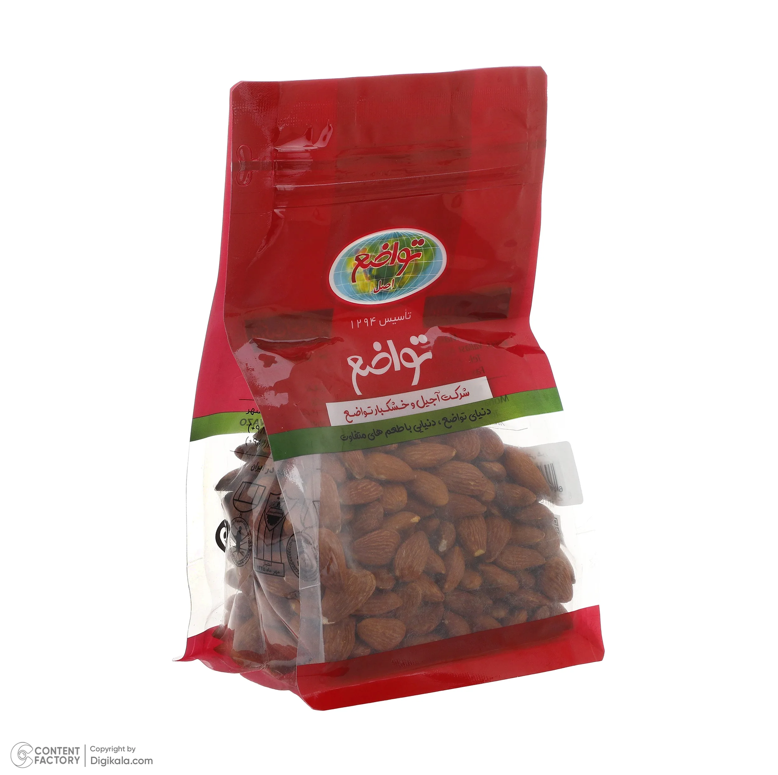 بادام درختی شور تواضع - 500 گرم