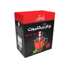 چای سیاه ساشه ای برگاموت رابسین بسته 50 عددی