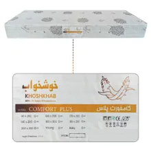 تشک فنری خوشخواب مدل کامفورت پلاس یکنفره سایز 100×200 سانتی متر