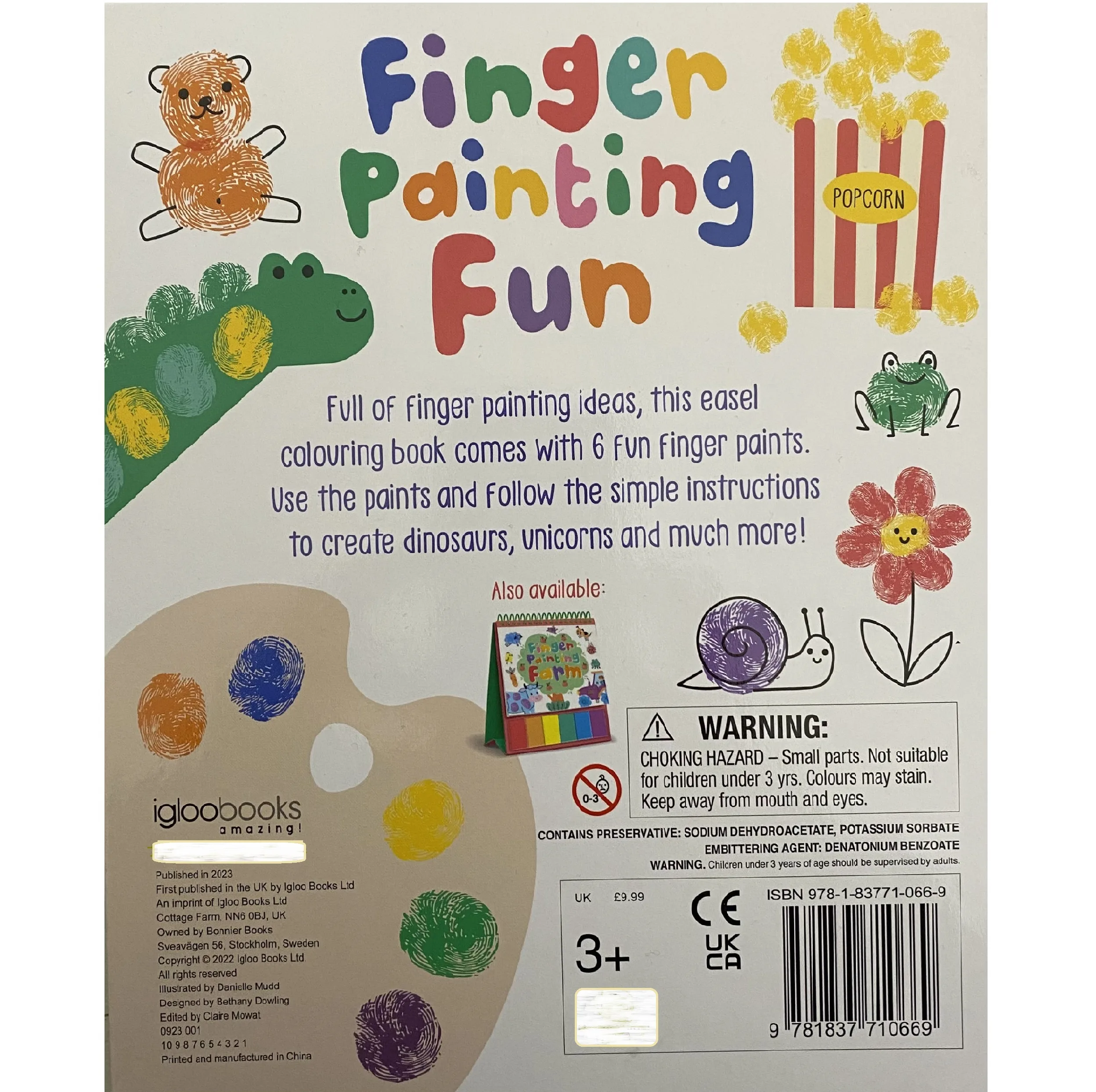 کتاب Finger Painting Fun اثر جمعی از نویسندگان انتشارات ایگلو بوکز