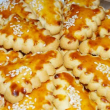 شیرینی نان چایی قزوین - 450 گرم